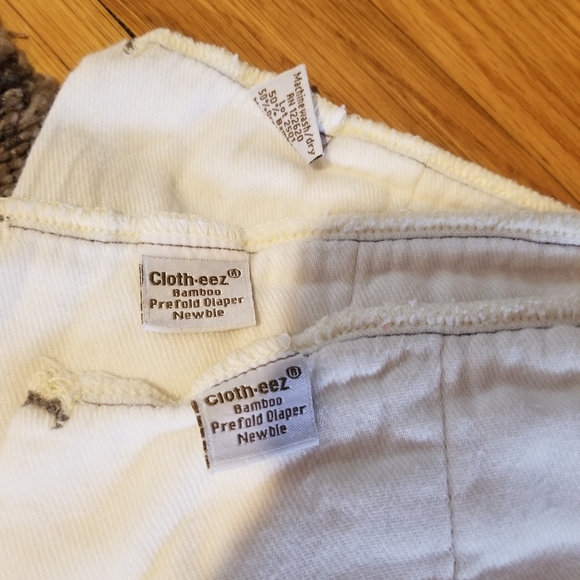 Cloth eez prefold and work horse diapers - Picture 3 of 7